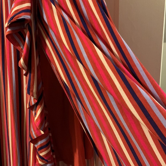 Anthropologie Gabriela Ruffled Maxi Dress S S - Picture 15 of 16